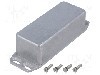 Carcasa aluminiu, 39mmx93mmx31mm, IP65, HAMMOND - 1590WAFL