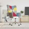 vidaXL Scaun de relaxare, textil, petice 328193