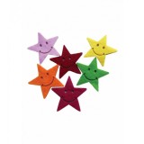 Accesorii pentru activitati senzoriale,stelute,fetru,6 bucati set