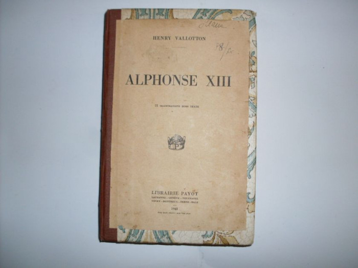 Alphonse Xiii - Henry Vallotton ,551437