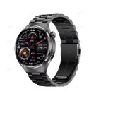 Ceas inteligent GPS GT4 Pro NFC Răspuns apel Sport Tracker fitness, Negru