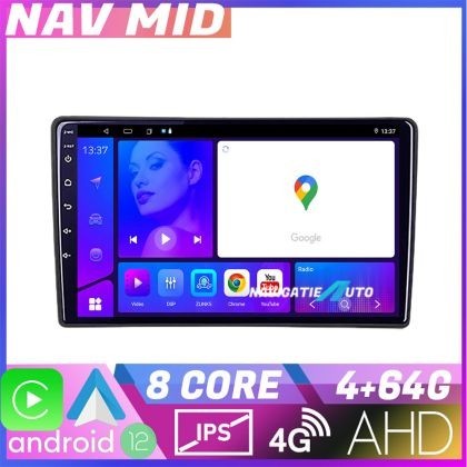 Navigatie Fiat Tipo 2015 2021 KIT TIPO EDOTEC-LITE Android Ecran 720P Octa Core 4 64 Carplay CarStore Technology