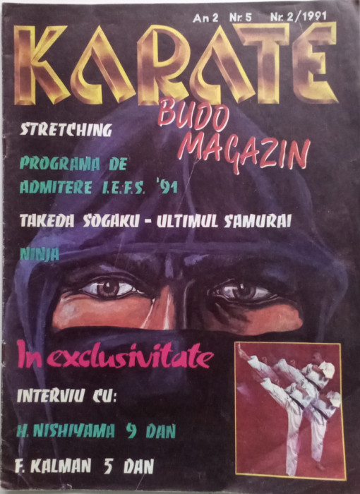 Karate - Budo Magazin - ANUL 2, NR. 5 Nr. 2/1991