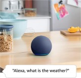 Amazon Echo Dot 5, with Alexa, Blue &quot;B09B93ZDG4&quot; (timbru verde 0.8 lei)