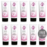 Kik&iacute; Travel-Lubrifiant Bubble Gum 50ml Pack 10 + 1 Gratis-Latex