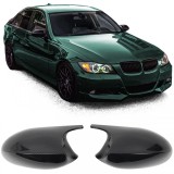 Capace oglinzi de schimb aspect carbon potrivite pentru BMW Seria 3 E90 E91 pre-facelift Performance AutoTuning