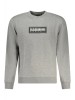 Bluză bărbați cu imprimeu cu logo, Regular Fit, Gri, 2XL, Napapijri