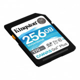 Cumpara ieftin SD CARD KS 256GB CL10 UHS-I CANV GO PLUS, Kingston