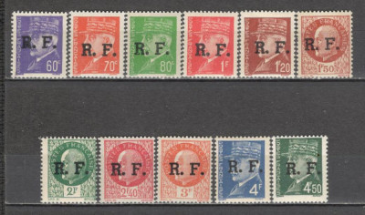 Franta.1944 EMISIUNEA BORDEAUX:Petain-supr. XF.722 foto