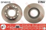 Disc frana FORD TRANSIT platou / sasiu (2006 - 2014) TRW DF4821S