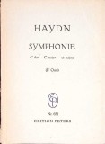 SYMPHONIE C DUR, C MAJOR UT MAJEUR. L'OURS (PARTITURA MUZICALA)-HAYDN-350283