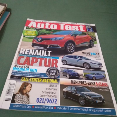 REVISTA AUTO TEST NR 186 /2013 foto
