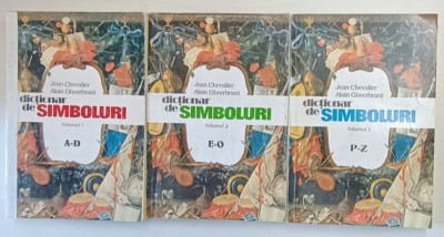 DICTIONAR DE SIMBOLURI , VOLUMELE I - III de JEAN CHEVALIER si ALAIN GHEERBRANT , 1994 foto