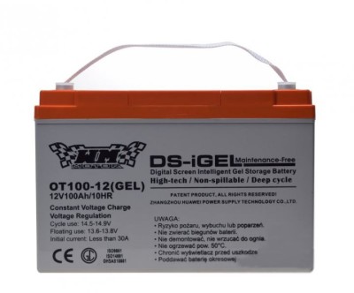 Acumulator 12v100ah, Ot100-12V pentru barci,iahturi,panouri solare Cod Produs: MX_NEW AB02001B foto