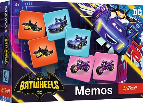 JOC MEMOS MINI BATWHEELS SuperHeroes ToysZone