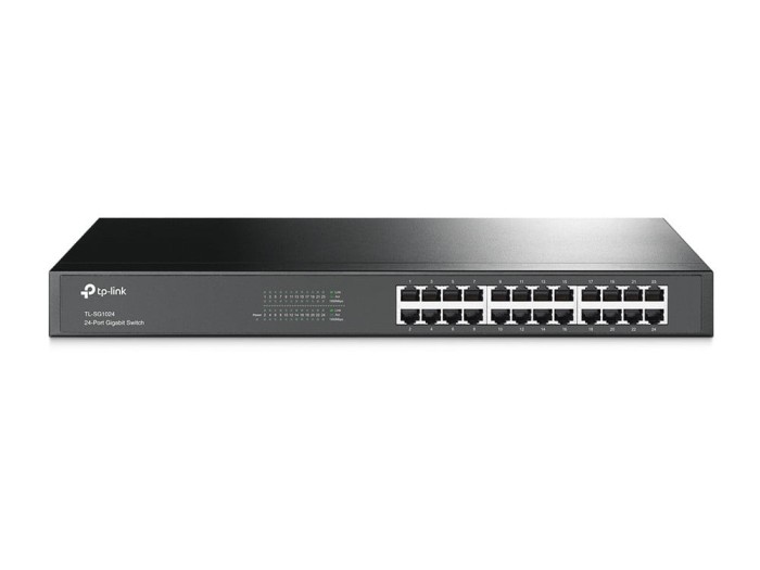 Switch 24 porturi RJ45 Gigabit, Unmanaged, 1U - TP-Link TL-SG1024