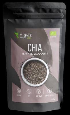 Seminte de Chia Ecologice Bio Niavis 125gr foto