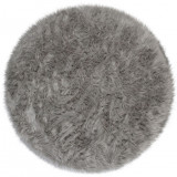 Covor Sheepskin Gri 120X120 cm, rotund, Flair Rugs