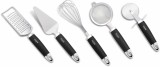 Set 5 ustensile de bucatarie, inox, Zass Gourmet ZG-KT 04 - NOU