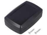 Carcasă universală ABS neagră 69mm x 104mm x 35mm