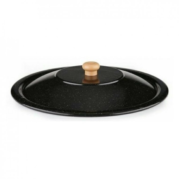 Capac emailat, pentru ceaun 14-16 L, 39 cm, Perfect Home