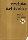 Revista Arhivelor, vol. 36, nr. 1-2, 1974