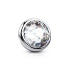 Piercing Dermal Titan 1.2x4mm, Simplu, Piatră Fațetată, Implant Chirurgical, Fără Nichel