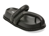 Papuci GRYXX negri, 67310, din piele naturala