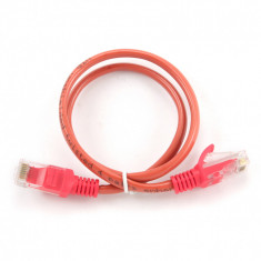 Cablu UTP Gembird Patch cord cat. 5E, 2m, Rosu