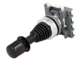 Joystick Comutator 22mm Negru 4 Pozitii