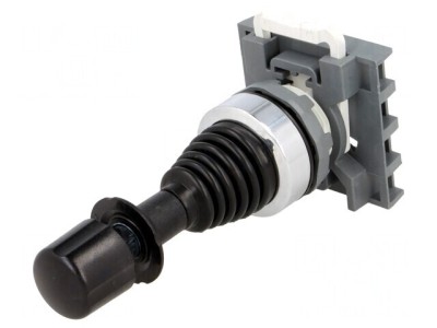 Joystick Comutator 22mm Negru 4 Pozitii foto