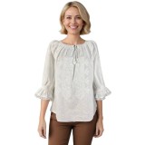 Bluza dama RA25 alb crystal , marimea 3XL