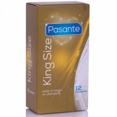 PASANTE - CONDOMS KING MS LONG AND WIDTH 12 UNITS foto