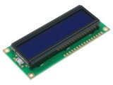 LCD Alfanumeric 16x2 STN Negativ LED Albastru