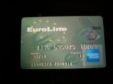 B12 40 - Card bancar foarte vechi - piesa de colectie