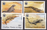 Congo 1987 fauna WWF MI 1063-1066 MNH ww80, Nestampilat