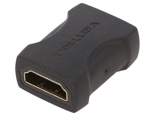 Adaptor HDMI 1.4 Negru Soclu Ambele Părți