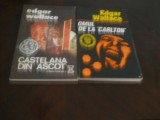 Edgar Wallace-Omul de la Carlton si Castelana din Ascot- Set 2 carti