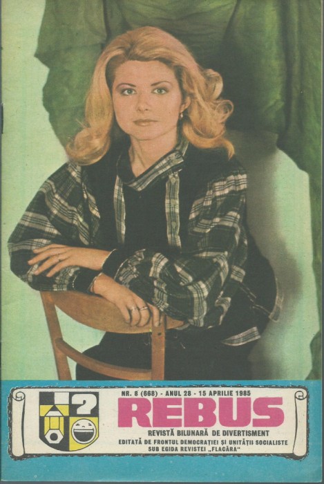 Revista Flacara Rebus nr. 8 / 15 aprilie 1985