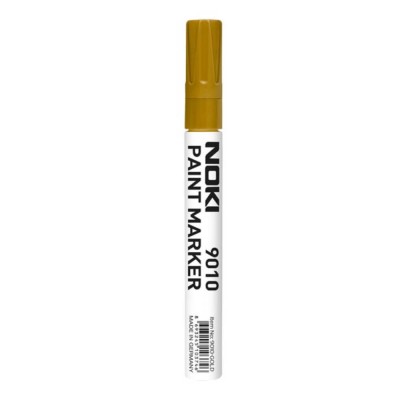 Marker Permanent Noki 9010, Auriu, Varf 2-4 mm, Marker Color, Marker Vopsit, Marker pentru Vopsit, Marker cu Vopsea, Marker Permanent, Marker Permanen foto