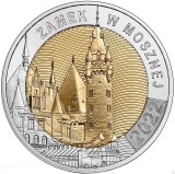 POLONIA 5 ZLOTI 2022 BIMETAL - CASTEL MOSZNA , UNC