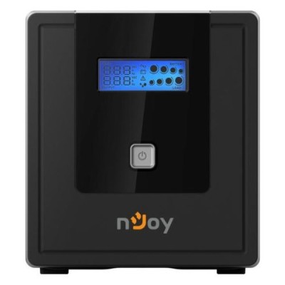 UPS 1000VA/600W, Afisaj LCD cu ecran tactil, 4 x prize Schuko - NJOY Cadu 1000 SafetyGuard Surveillance foto