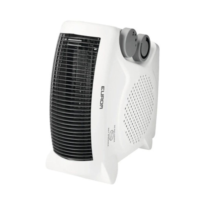 Aerotermă Eurom 2000W: &Icirc;ncălzire Rapidă, 2 Trepte, Albă