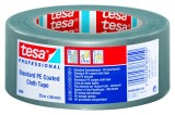 Banda adeziva Tesa 4688 tesuta, reparatii, argintiu, 25m x 50mm, rezistenta la apa