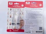 Cumpara ieftin Set Lavaj Nazal 4+ luni, 2 x 10 ml, cu V&acirc;rfuri din Silicon, BPA Free Dr.Happy