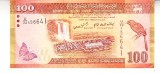 M1 - Bancnota foarte veche - Sri Lanka - 100 rupii - 2010