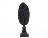 Statueta &quot;Feather&quot; Black din rasina
