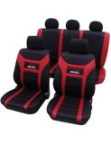 Set Huse Scaun Universale Super Speed Petex Rosu-Negru