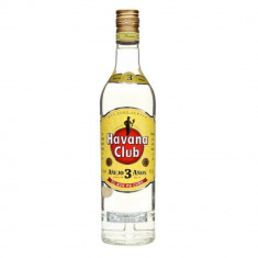 Rom Havana Club Blanco, 0.7 L, Alcool 40%, 3 Ani Vechime, Rom Havana Club Anejo 3 Ani, Rom 3 Ani, Rom Havana Club 3 Anos, Sticla de Rom Havana, Rom 40