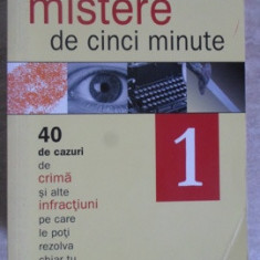 MISTERE DE CINCI MINUTE VOL.1 40 DE CAZURI DE CRIMA SI ALTE INFRACTIUNI PE CARE LE POTI REZOLVA CHIAR TU-KEN WEB